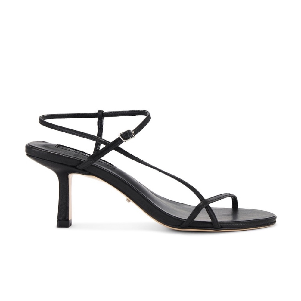 Tony Bianco Caprice Black Strappy Heels